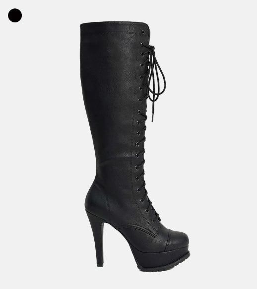 Lace-up Kill Hill Long Boots