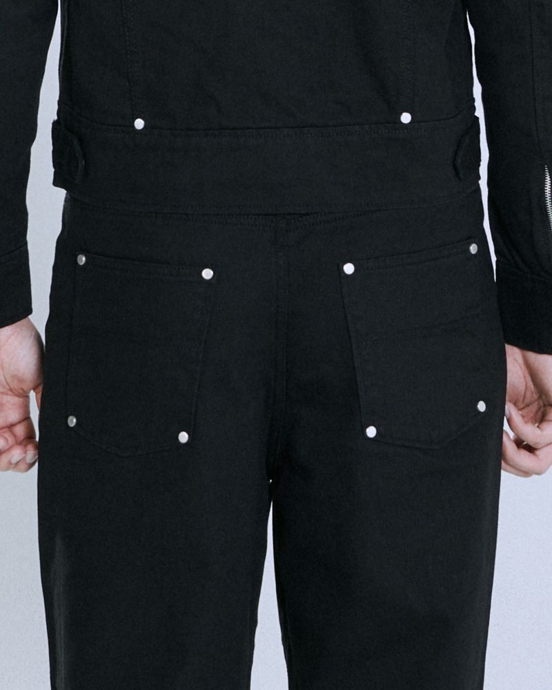 SEMI WIDE PANTS BLACK