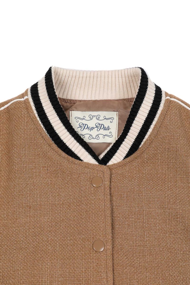 Wool Sporty Jacket [Brown]