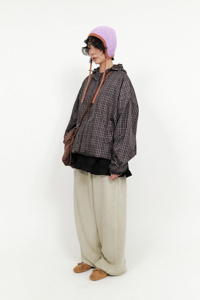 Gourmet Check Windbreaker(3color)
