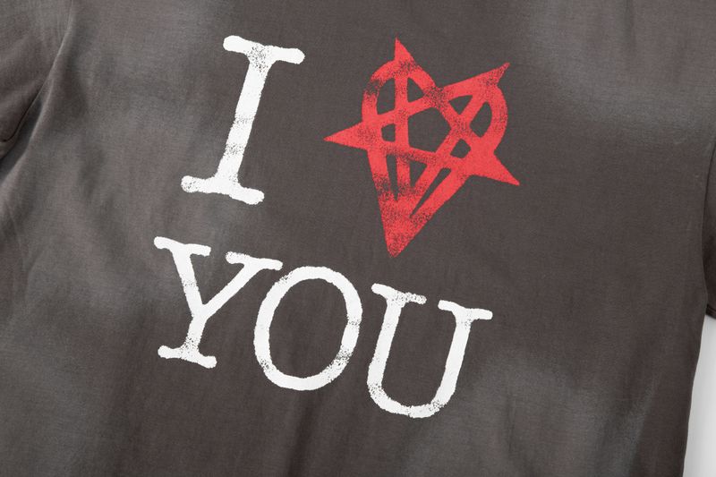 I YOU T-SHIRT (BROWN)