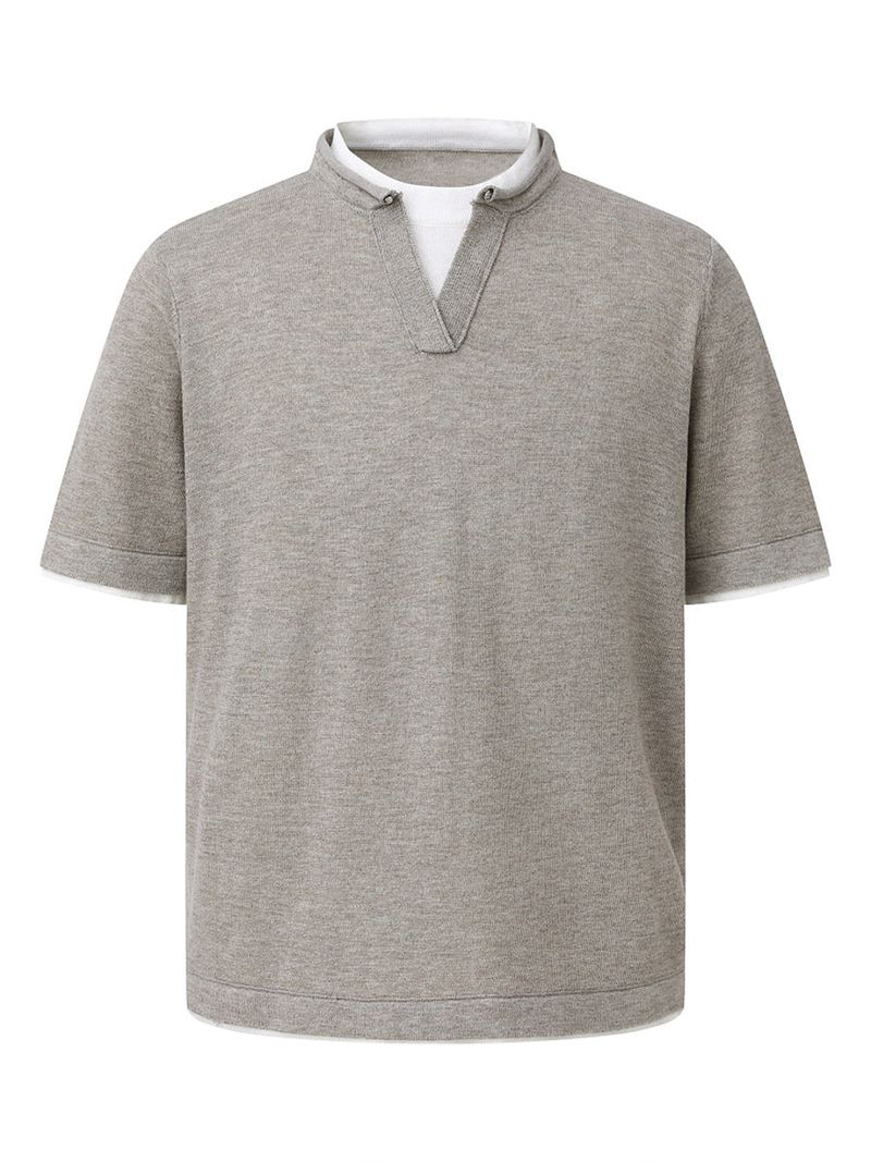 Reeve Layered Neck Tee