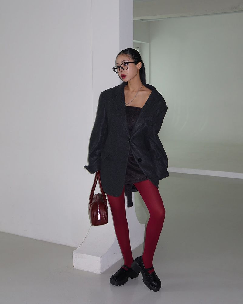 Norma Oversized-Fit Wool Half Coat