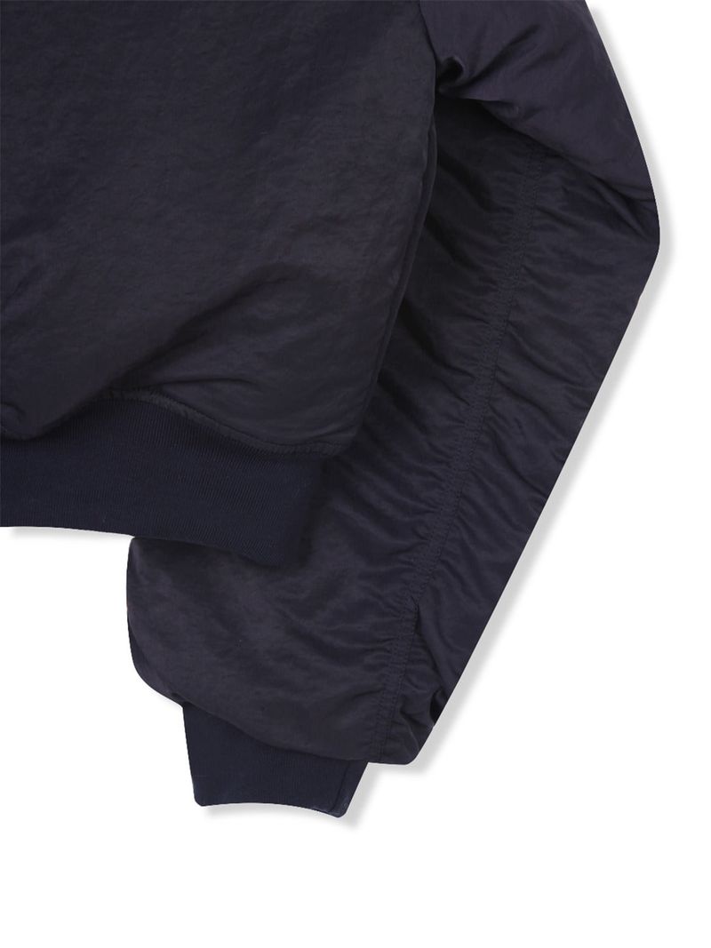 Flight padding fur hood jumper