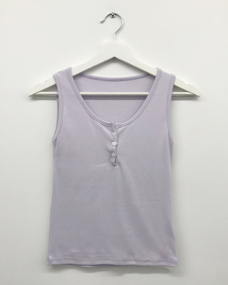 ログヘンリーネックスリーブレストップス (5color)