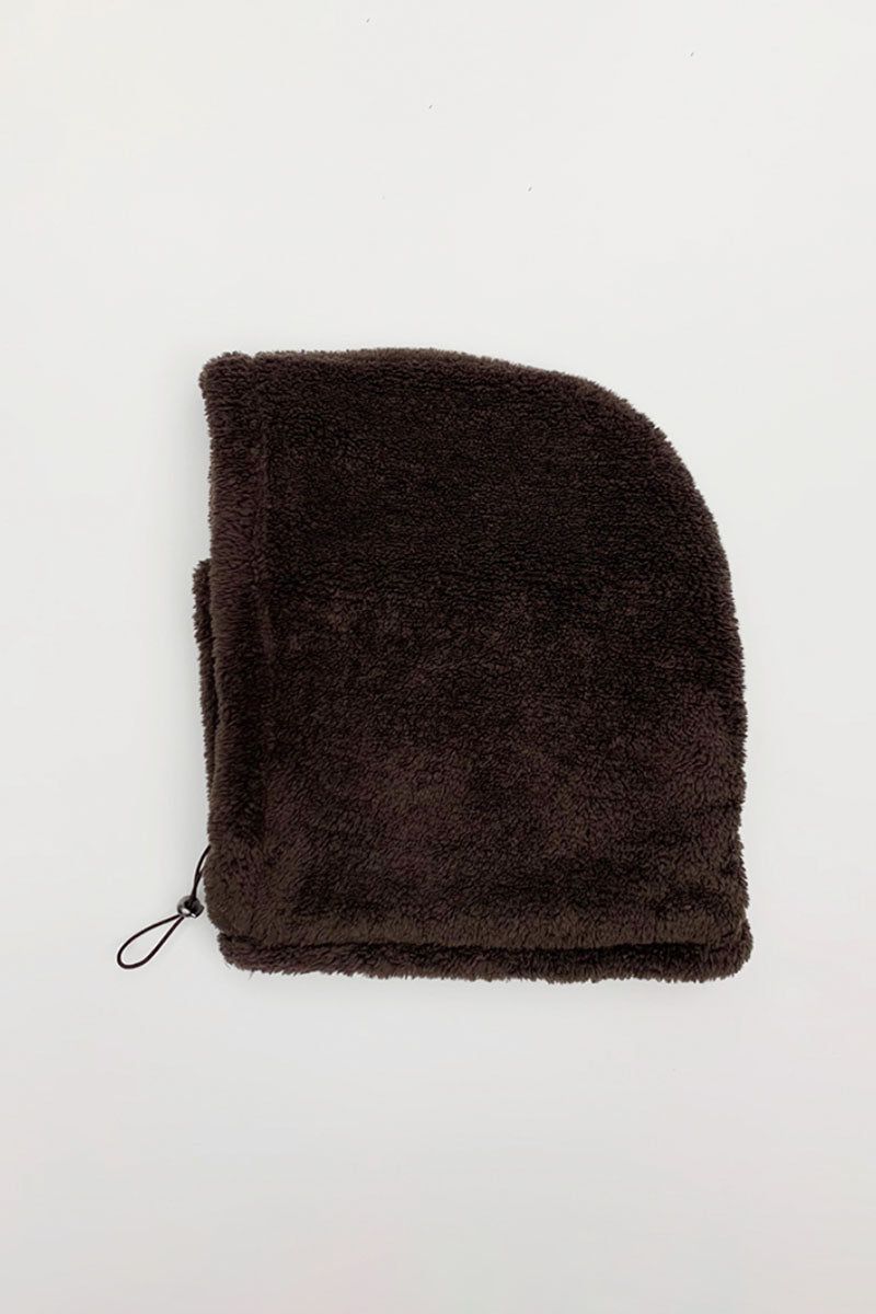 KOOKEESEE（クキシ）の「Boa Fleece Balaclava  (Brown)（Hats）」