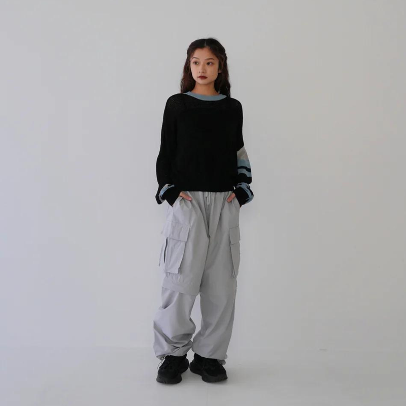 asymmetric summer knit