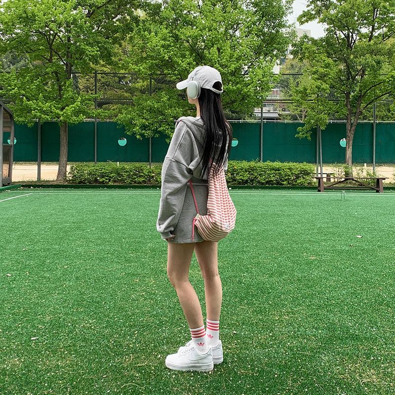 [Bellide made]Sporty two-way two-piece set
