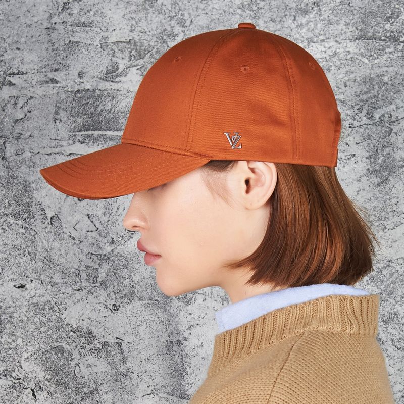 VARZAR（バザール）の「VZ Stud Over Fit Ball Cap Darkorange（Hats）」