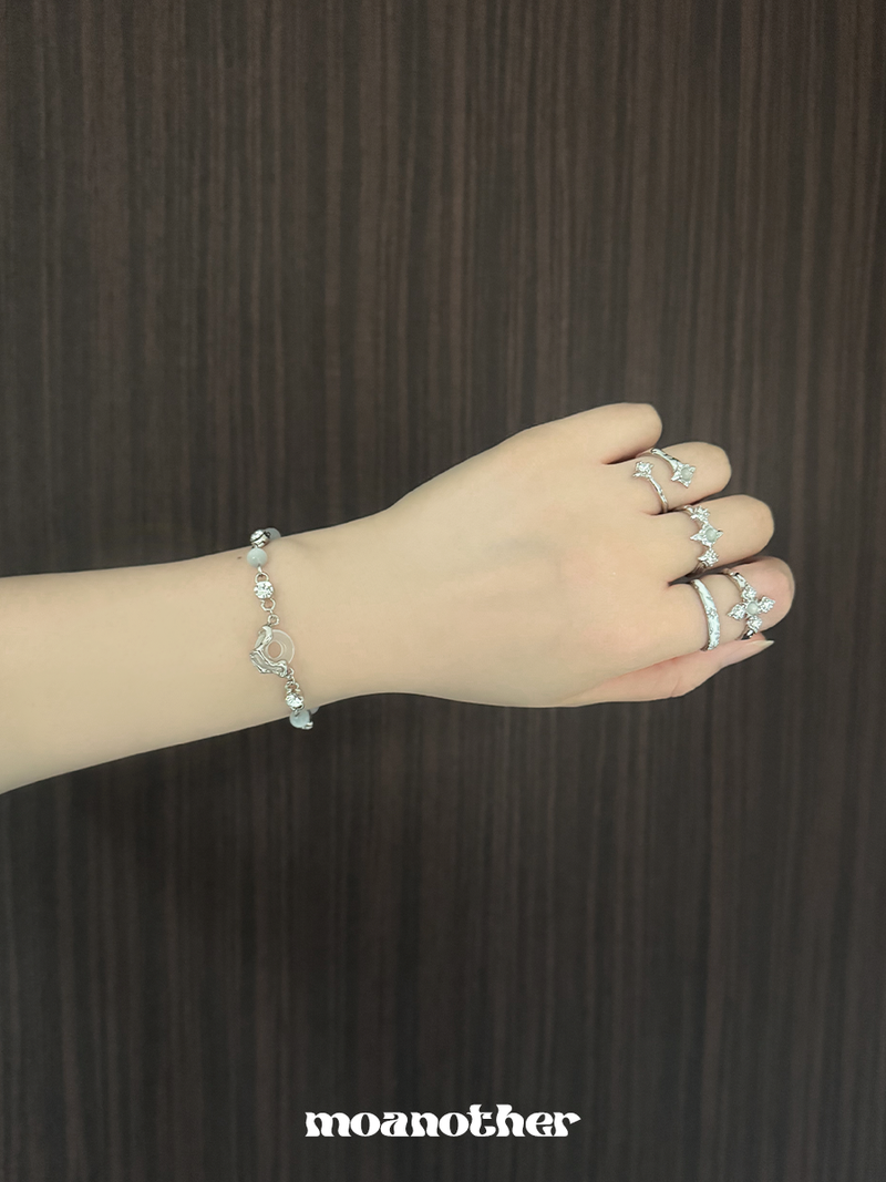 [IVE Liz,NMIXX Jiwoo Pick!] Oriental Vintage Open Ring
