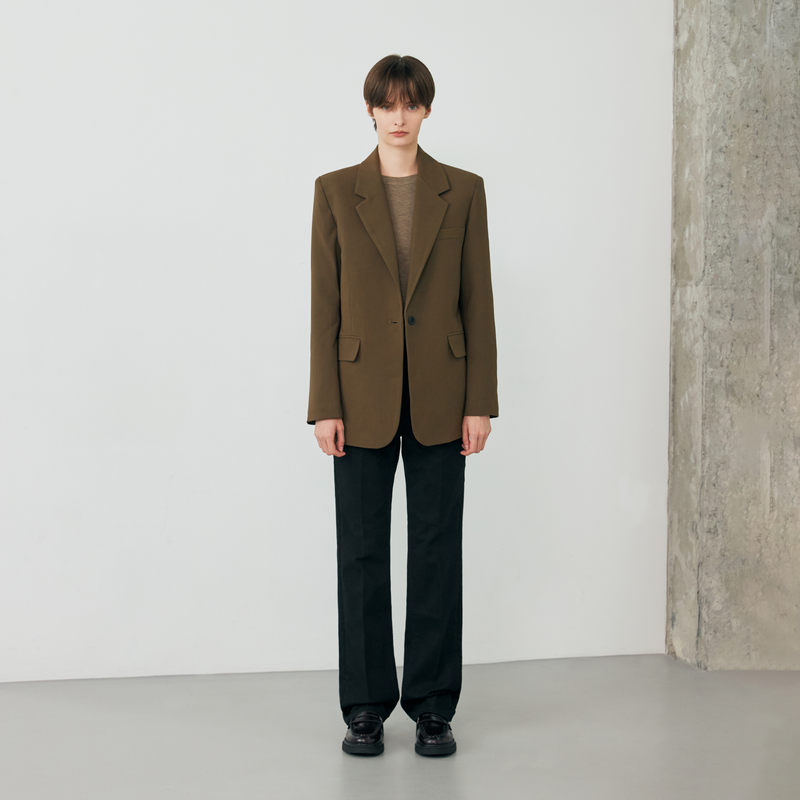 27Y(トゥエンティセブンワイ)の「Cotton Straight Denim Black - YS392(Pants)」