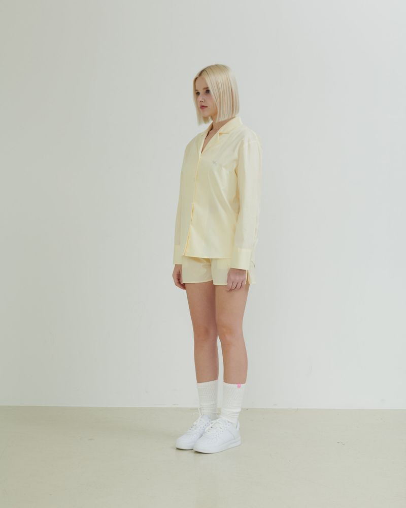 Ontheshell Logo Shirt - Lemon