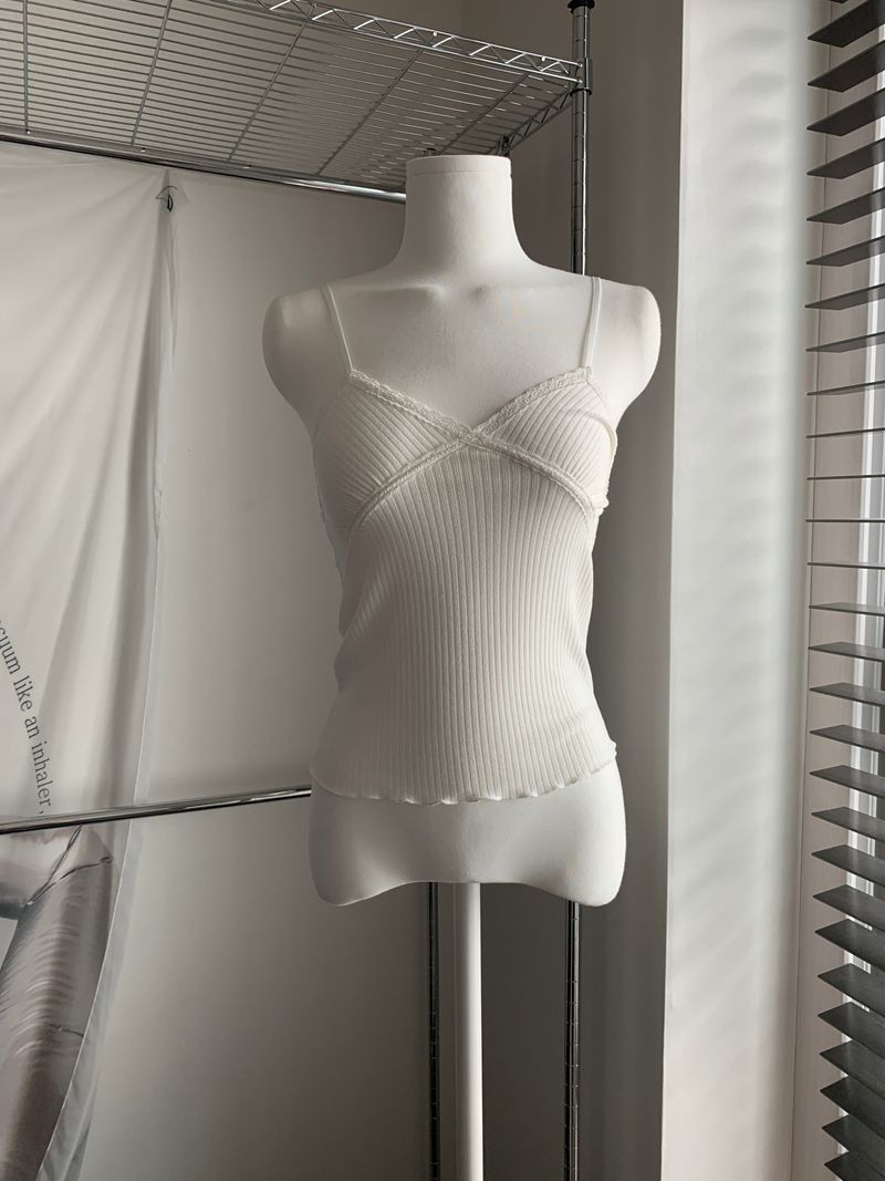 More lace sleeveless (5 colors)