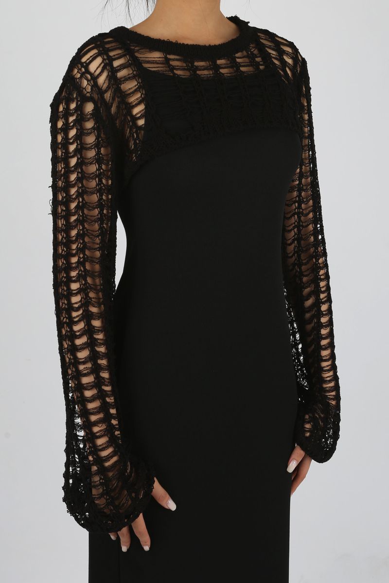 NET SUMMER KNIT BOLERO