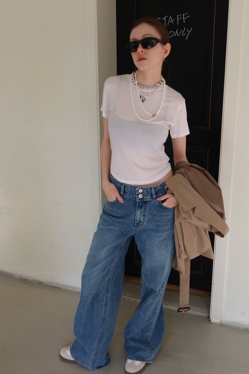 TENCEL PETIT TEE_WHITE