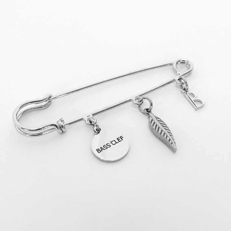 Men's Simple Clothes Pin Broach_CLEF SINGLE Brooch