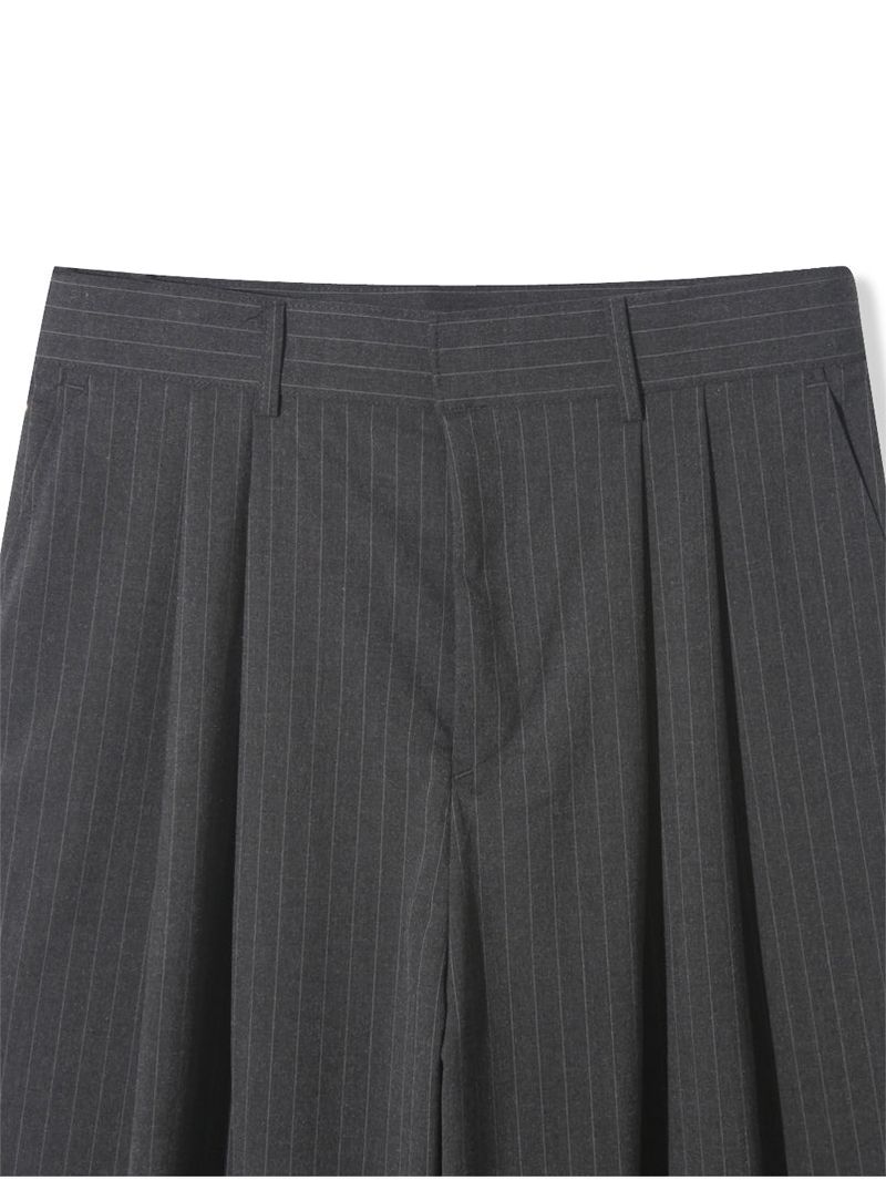 STRIPE TWILL BALLOON SLACKS (2C)