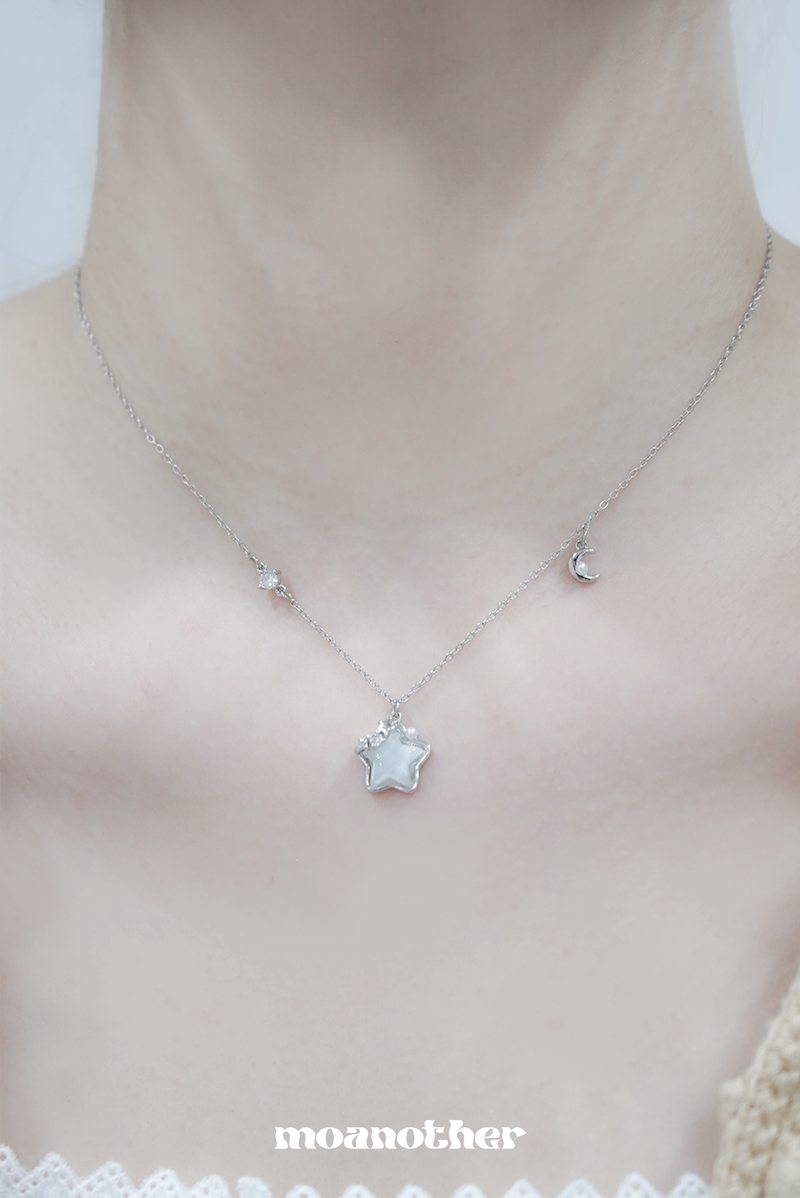 moanother（モノアザー）の「ミルクスターチェーンネックレス（アクセサリー）」