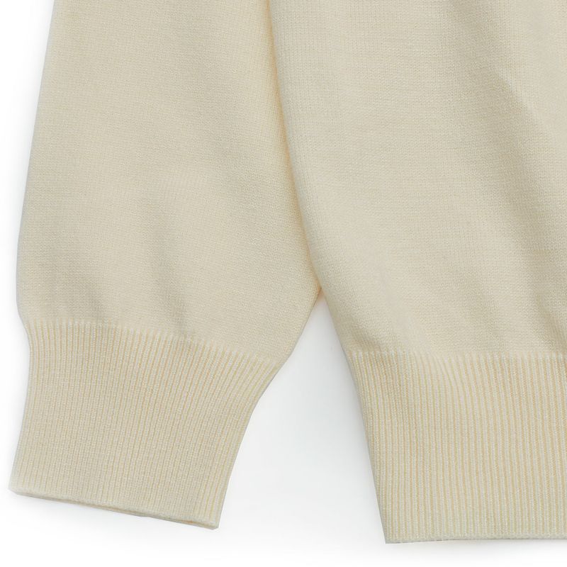 SOFT CREW NECK KNIT IVORY