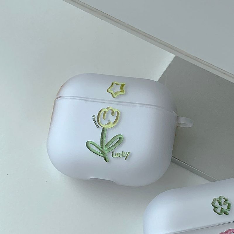 Lucky Flower AirPods Case_matt
