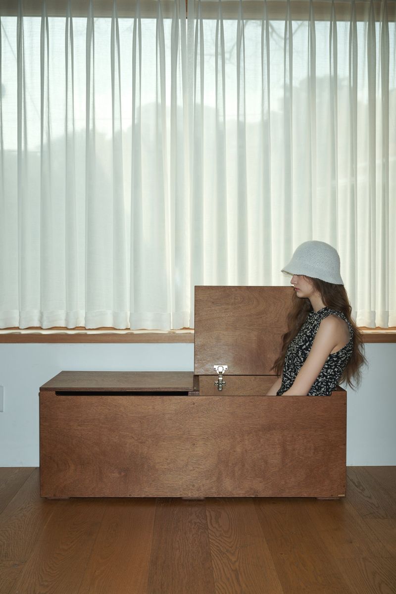 PONY bucket hat_ivory