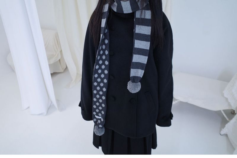 Bonju double half hood coat (2color)