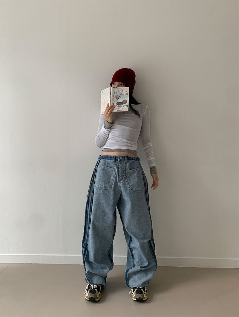 VERSO TRACK BALLOON JEANS