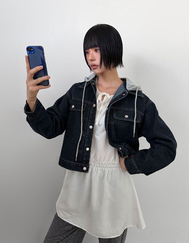 WAIST SHIRRING LONG BLOUSE