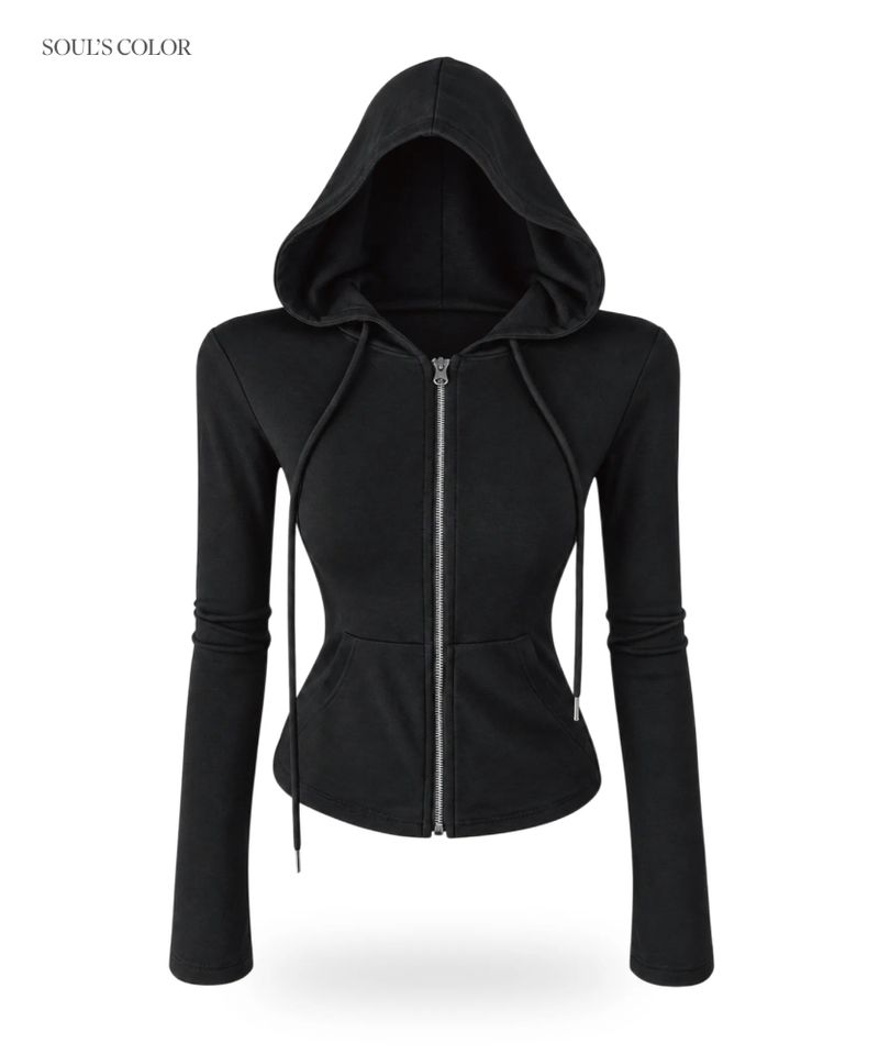 Kylie Slim Zip Hoodie (3color)