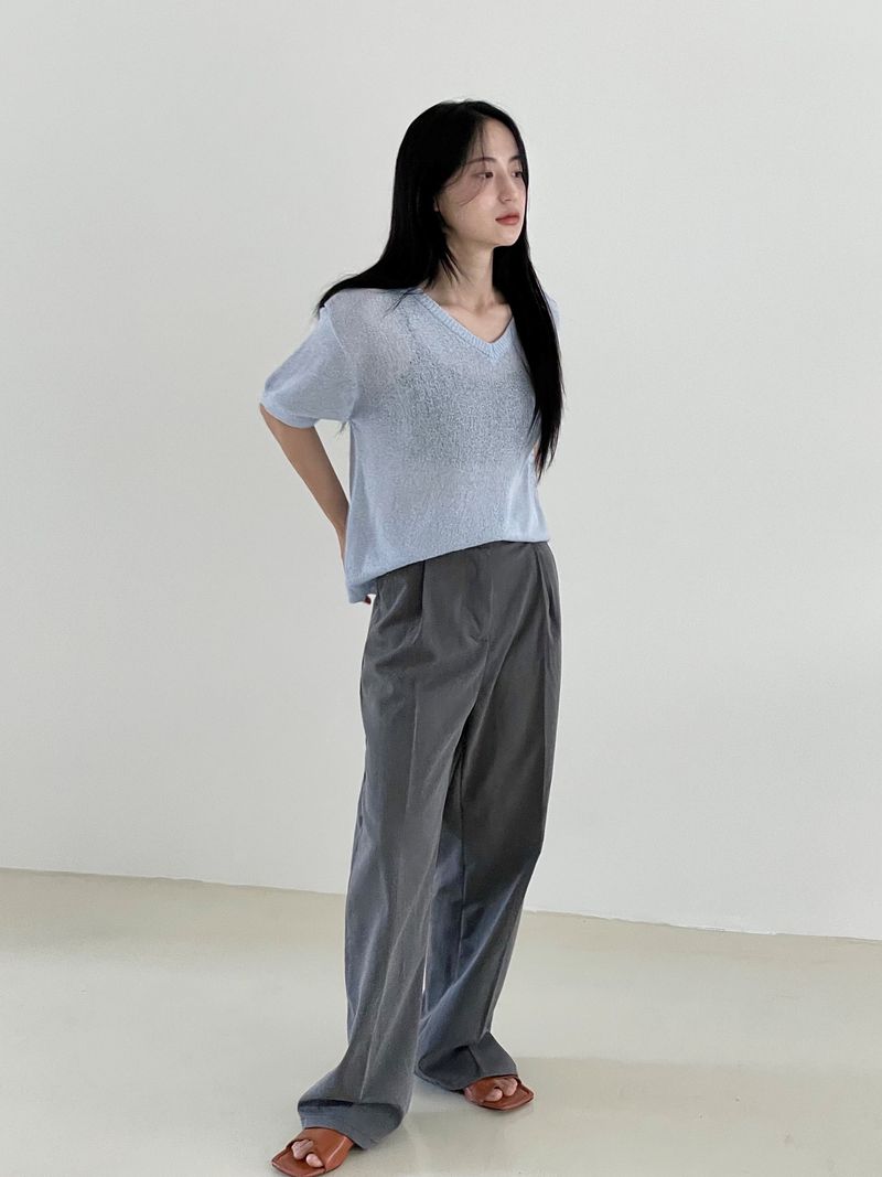 Gracie pintuck basic slacks