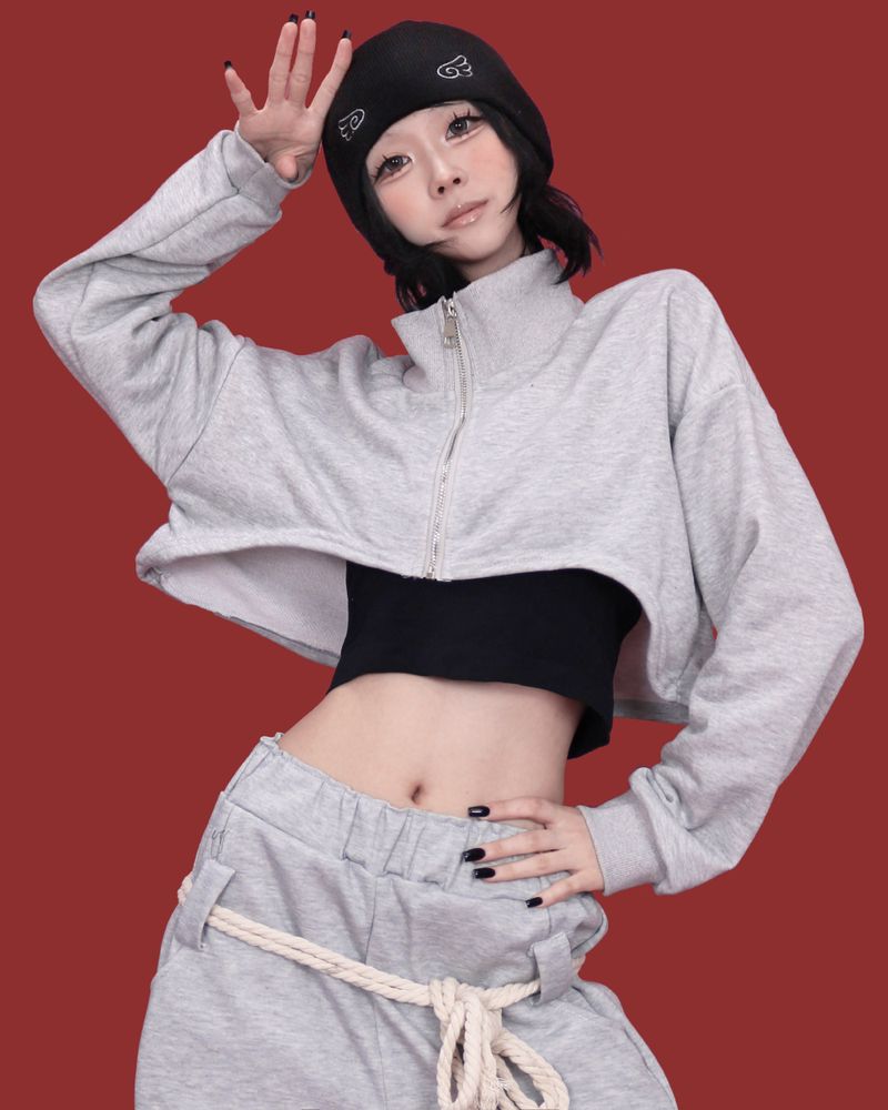 loop wide banding pants