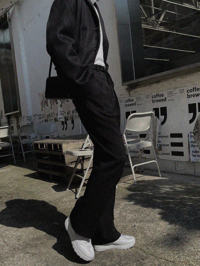 Mog Reverse Pintuck Slacks (4color)