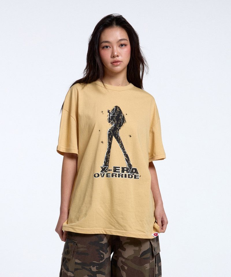 X-ERA OVERRIDE TEE / MUSTARD