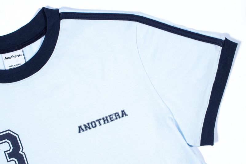 03-RINGER CROP TEE_Sky Blue