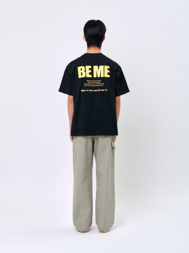 RABBIT T-SHIRT_Black/Yellow