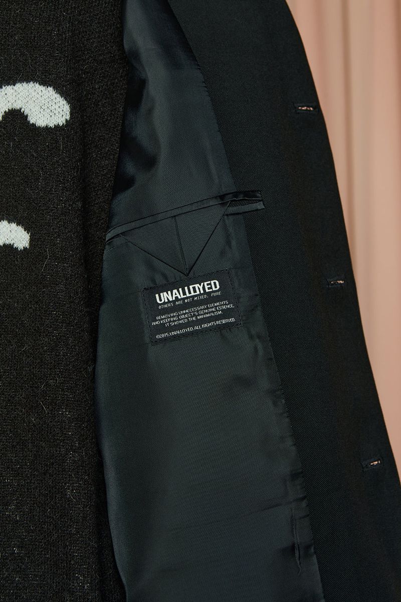 DOCKING KNIT JACKET / BLACK