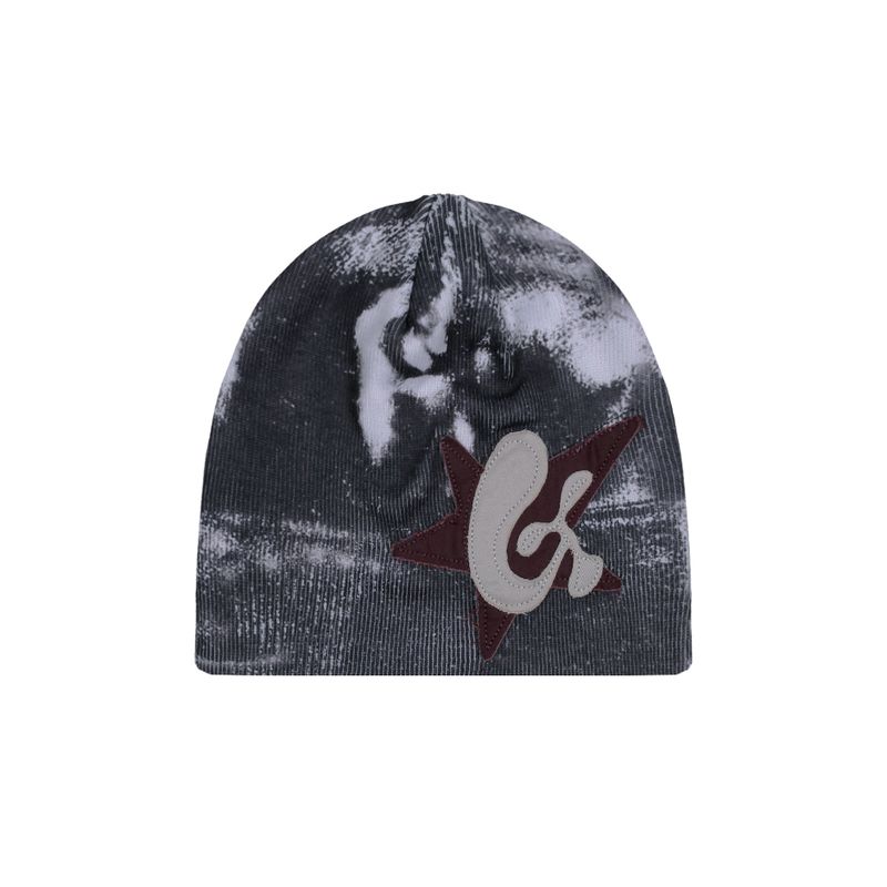GLACK（グラック）の「GC050 APPLIQUE BEANIE (BLACK)（Hats）」