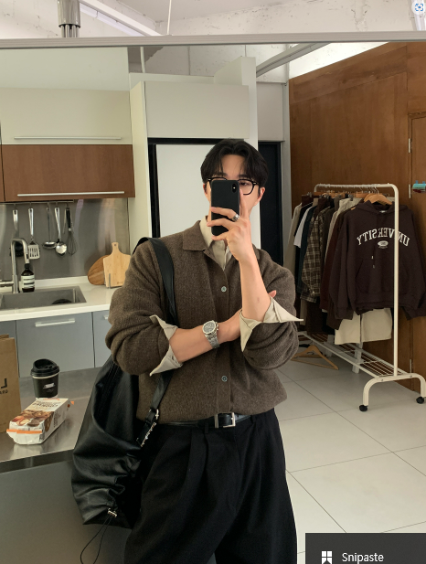  Square Pocket Overfit Corduroy Shirt