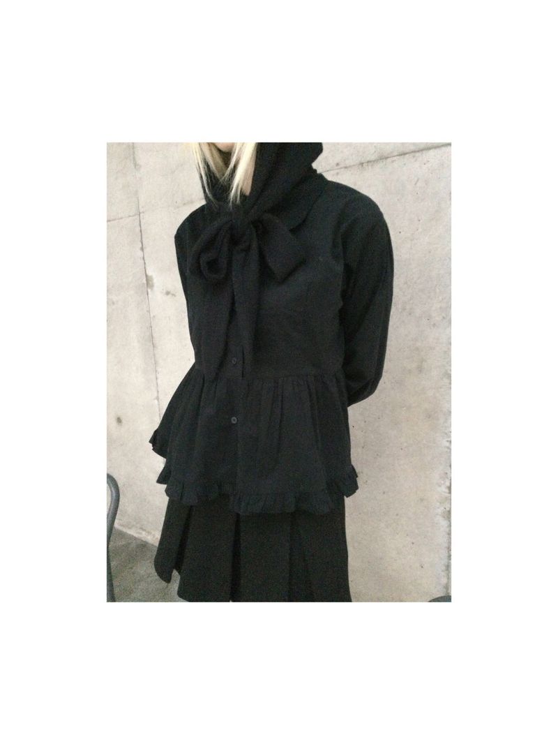 Huwa Ribbon Balaclava (4color)