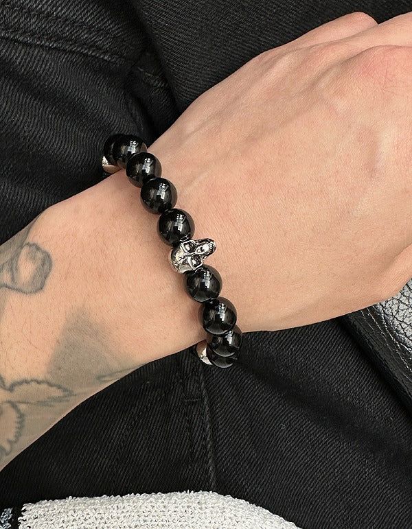 HOLY IN CODE(ホーリーインコード)の「スカルビーズブレスレット(アクセサリー)」