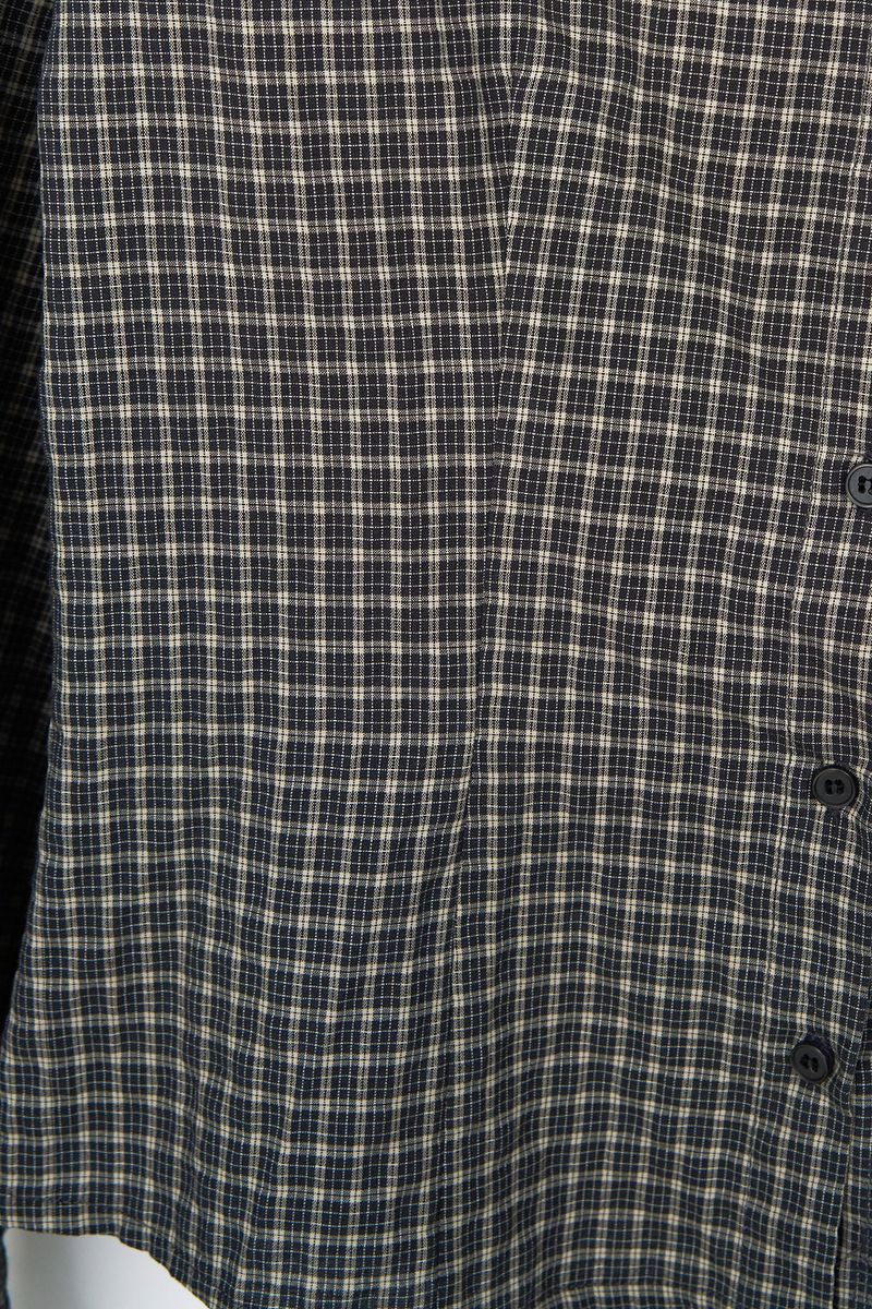(W) Muer Checked Shirt (3color)