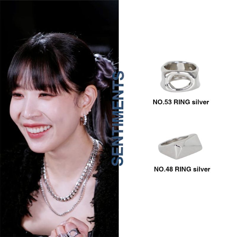 no.48 ring silver (#12 size) boa wei dong han pick