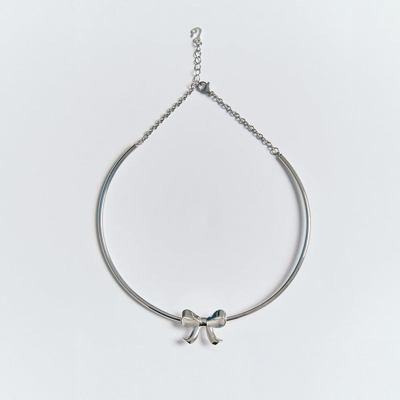 OVT-U（オーブイティーユー）の「 Ribbon Bangle Chain Necklace（Accessories）」
