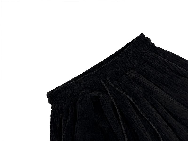 Bowl Pintuck Corduroy Pants