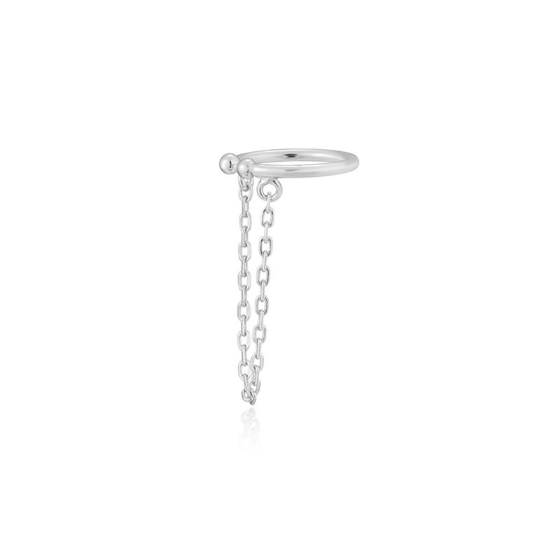 ANIA HAIE(アニア ハイエ)の「Minimal Chain Drop 925 Silver Ear Cuff E023-13H(Accessories)」