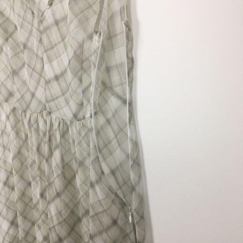Sheer Check Long One Piece (1color)