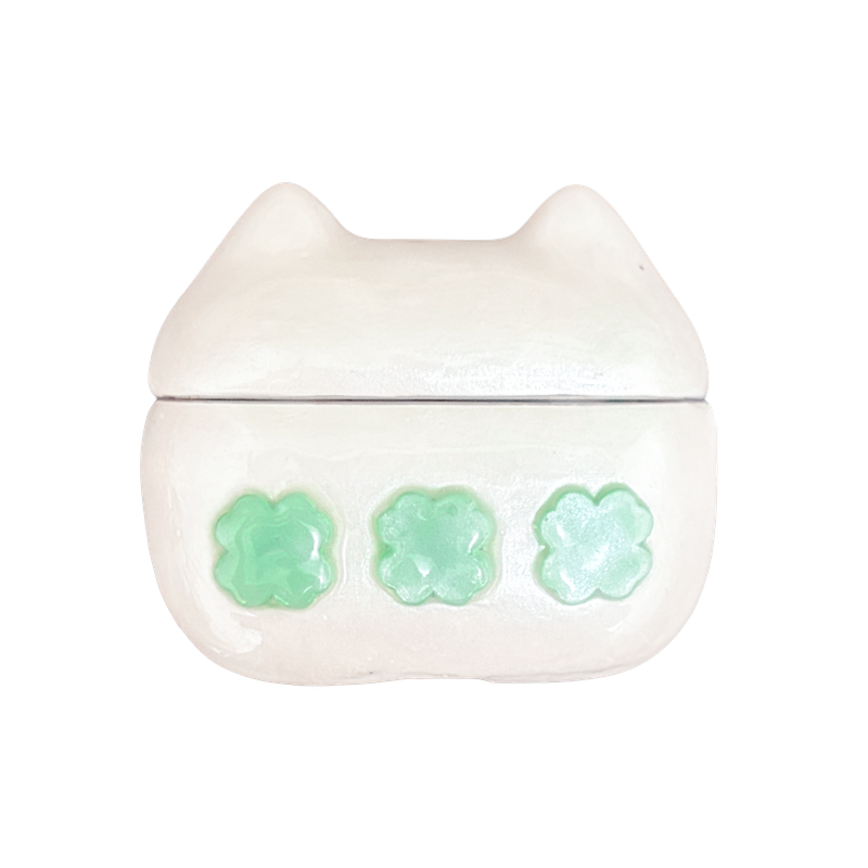 KOHOY(コホイ)の「【MADE】クローバーキャット AirPods ケース(スマホグッズ/小物)」