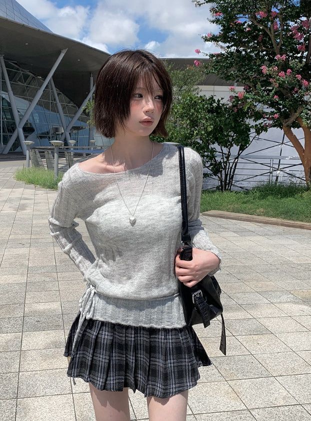 [Scarf SET] Shishu Soft One-Off Rib Knit