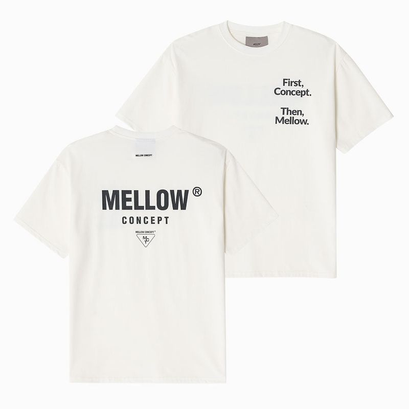 mellowconcept（メロウコンセプト）の「MCT M07 Ivory concept Pure T-shirts（Tops）」