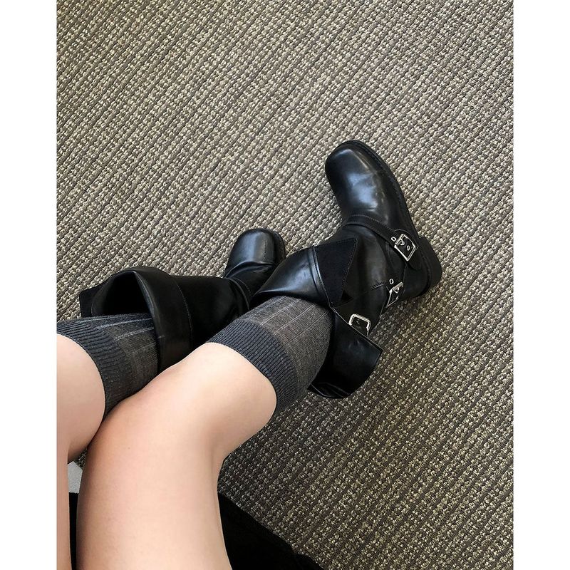 Belted Twoway Boots